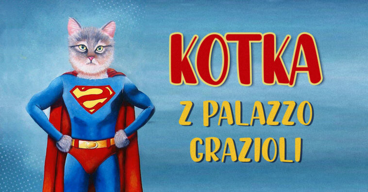 Supercat kot superbohater kotka z Palazzo Grazioli