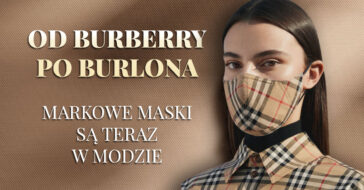 markowe maseczki modne maseczki