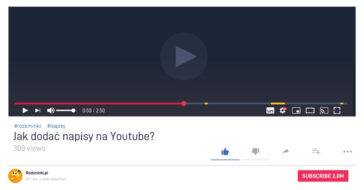 Nie wiesz jak włączyć polskie napisy na yt? Przeczytaj o tym, dlaczego warto dodawać na youtube polskie napisy oraz jak to zrobić!
