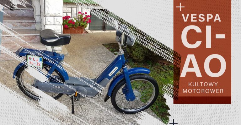 Motorower Piaggio Ciao jest jednym z najbardziej znanych i kochanych w Europie. Pamiętasz go? A może chcesz poznać? Oto historia motoroweru Piaggio Ciao!