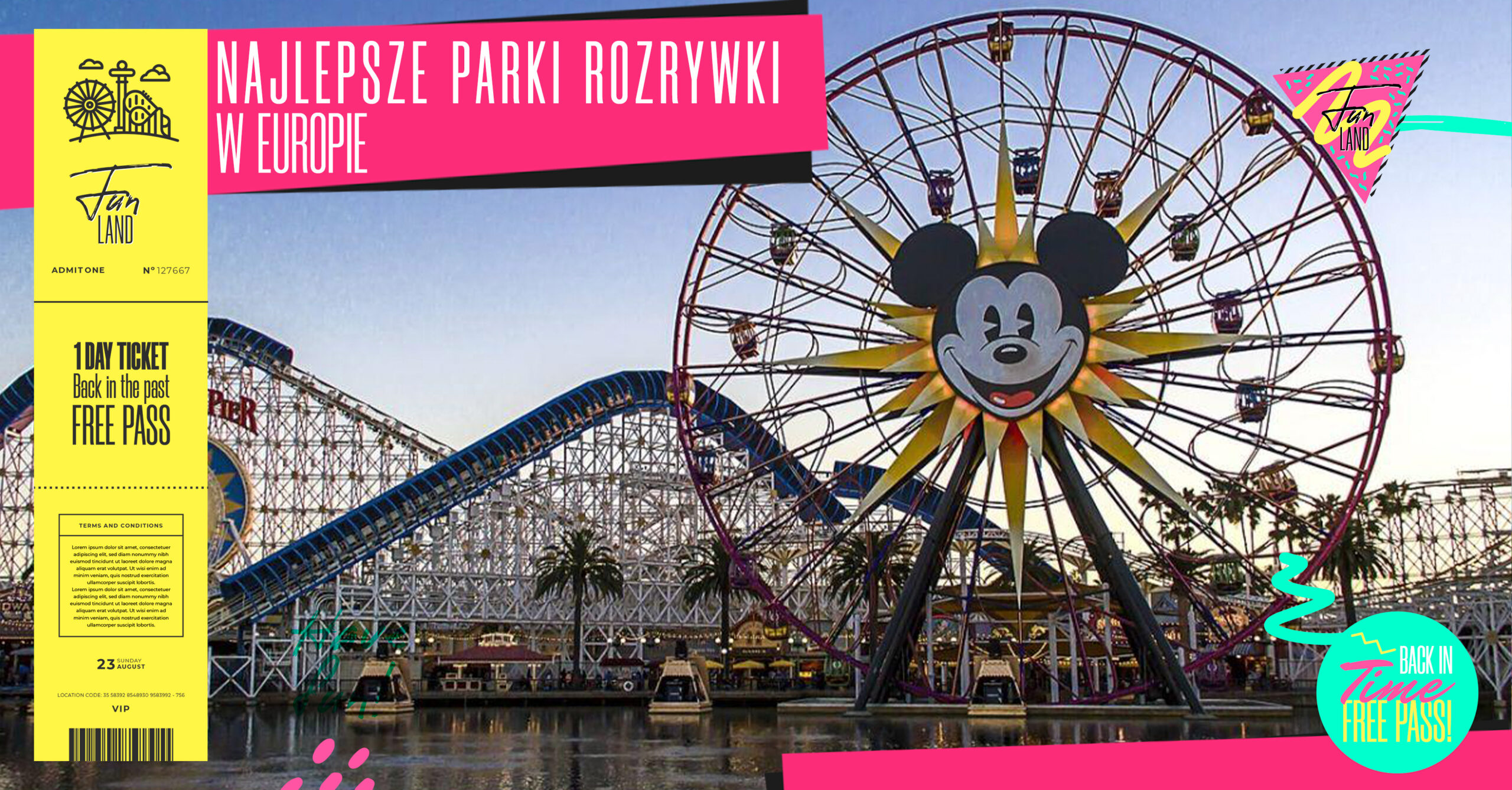 Lubisz parki rozrywki i dreszczyk emocji z nimi związany? Zastanwiać się co robić ciekawego na wyjeździe? Poznaj Najlepsze parki rozrywki w Europie.