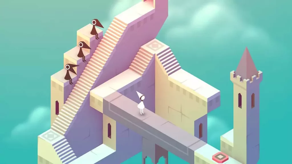 Monument valley - gra mobilna, fajne gry na telefon na rok 2024